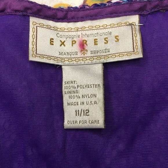 Companie Internationale Express Vintage Crochet like Skirt - Picture 2 of 4